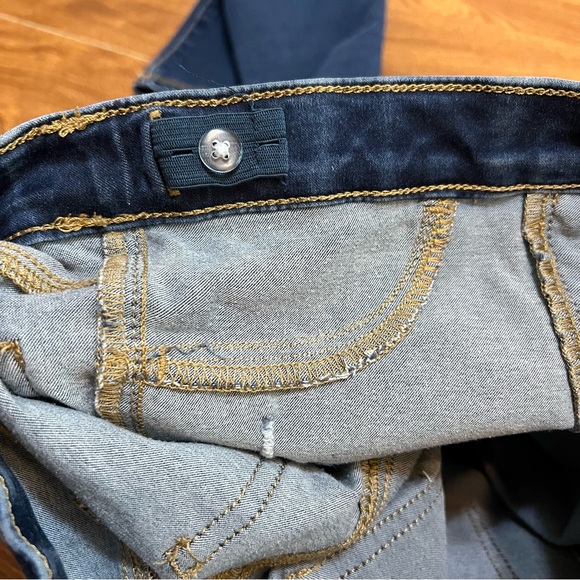 SO Medium Wash Pull On Jegging Denim Jeans kids size 14 - Picture 4 of 6